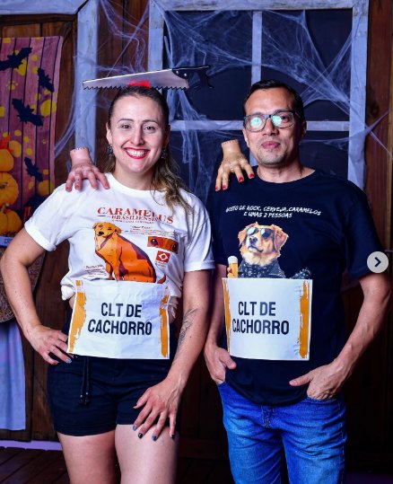 Tio Paulo e Tia Fran - Proprietários da Cãoramelo® Serviços Pet Campo Grande MS